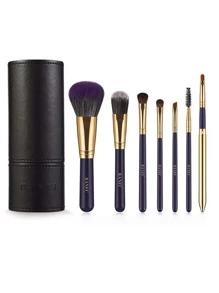 BANFI Bộ 7 cọ trang điểm & Hộp đựng 1 cọ, Bộ cọ tán phấn mắt bằng sợi tổng hợp cao cấp, Dụng cụ mỹ phẩm cho mặt và mắt, Bộ cọ, Bộ cọ trang điểm, Bộ cọ trang điểm, Bộ trang điểm hoàn chỉnh, Bộ cọ trang điểm, Bộ trang điểm hoàn chỉnh, Bộ cọ, Bộ cọ trang điểm, Bộ quà tặng trang điểm, Bộ - Nhiều màu - Xem 1