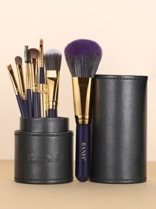 BANFI Bộ 7 cọ trang điểm & Hộp đựng 1 cọ, Bộ cọ tán phấn mắt bằng sợi tổng hợp cao cấp, Dụng cụ mỹ phẩm cho mặt và mắt, Bộ cọ, Bộ cọ trang điểm, Bộ cọ trang điểm, Bộ trang điểm hoàn chỉnh, Bộ cọ trang điểm, Bộ trang điểm hoàn chỉnh, Bộ cọ, Bộ cọ trang điểm, Bộ quà tặng trang điểm, Bộ - Nhiều màu - Xem 2