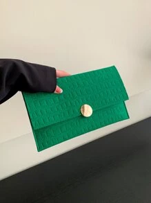 Fashionabel Clutchväskor - Grön - Visa 7
