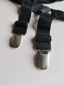 1pc Random Color Sheet Clip, Black Nylon Non-marking Bed Sheet Fixer, For Bedding