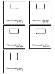 1入組素色枕套不附帶枕芯 - 綠色 - 查看 7