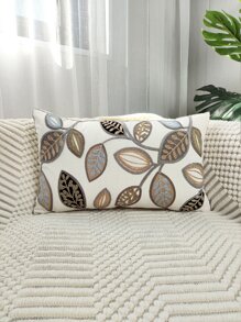 Chiếc Lá Thêu Trang Trí Ném Gối, Vải Đệm Cho Phòng Khách, Trang Trí Nhà Cửa - Nhiều màu - Xem 6