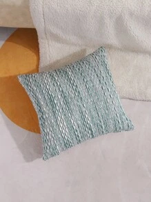 1 Vải Dệt Đệm Không Chất Độn, Họa Tiết Hình Học Trang Trí Ném Gối Cho Ghế Sofa - Màu xanh nhạt - Xem 4