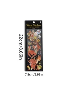 2 peças Adesivo padrão aleatório - Multicolorido - Visão 7