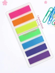 1pc Index Sticky Note - Nhiều màu - Xem 4