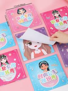 4pcs Cartoon Figure Graphic Assorted Sticker, Creative Multi-purpose Sticker For Children, Play