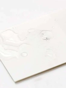 50入組透明便簽-3x3英寸透明便簽防水自粘半透明便簽墊適用於書籍註釋學校和辦公室