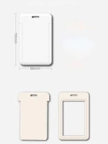 1pc Chủ thẻ ID mẫu phong cảnh - Nhiều màu - Xem 2