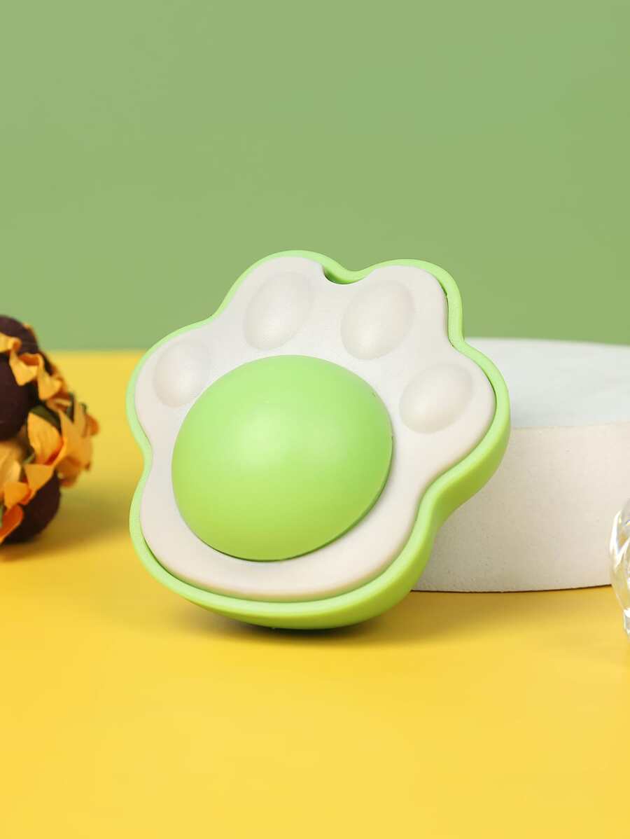 1pc Paw Design Cat Teaser Toy - Green - View 1