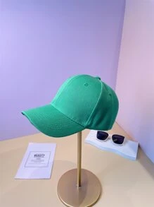 Mũ bóng chày rắn - màu xanh lá - Xem 1