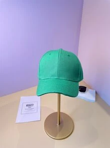 Mũ bóng chày rắn - màu xanh lá - Xem 4