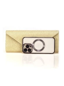 Túi xách nữ buổi tối Hấp dẫn - Vàng - Xem 4