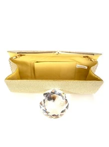 Túi xách nữ buổi tối Hấp dẫn - Vàng - Xem 8