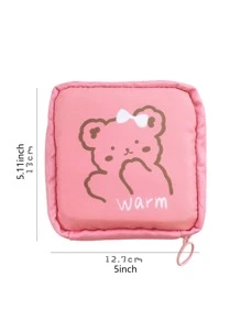 1入組隨機圖案衛生巾收納袋 - 彩色 - 查看 7