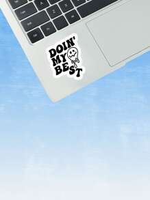 Little Songbird Art Nhãn dán trang trí đồ họa nụ cười & khẩu hiệu, trường học - Nhiều màu - Xem 2