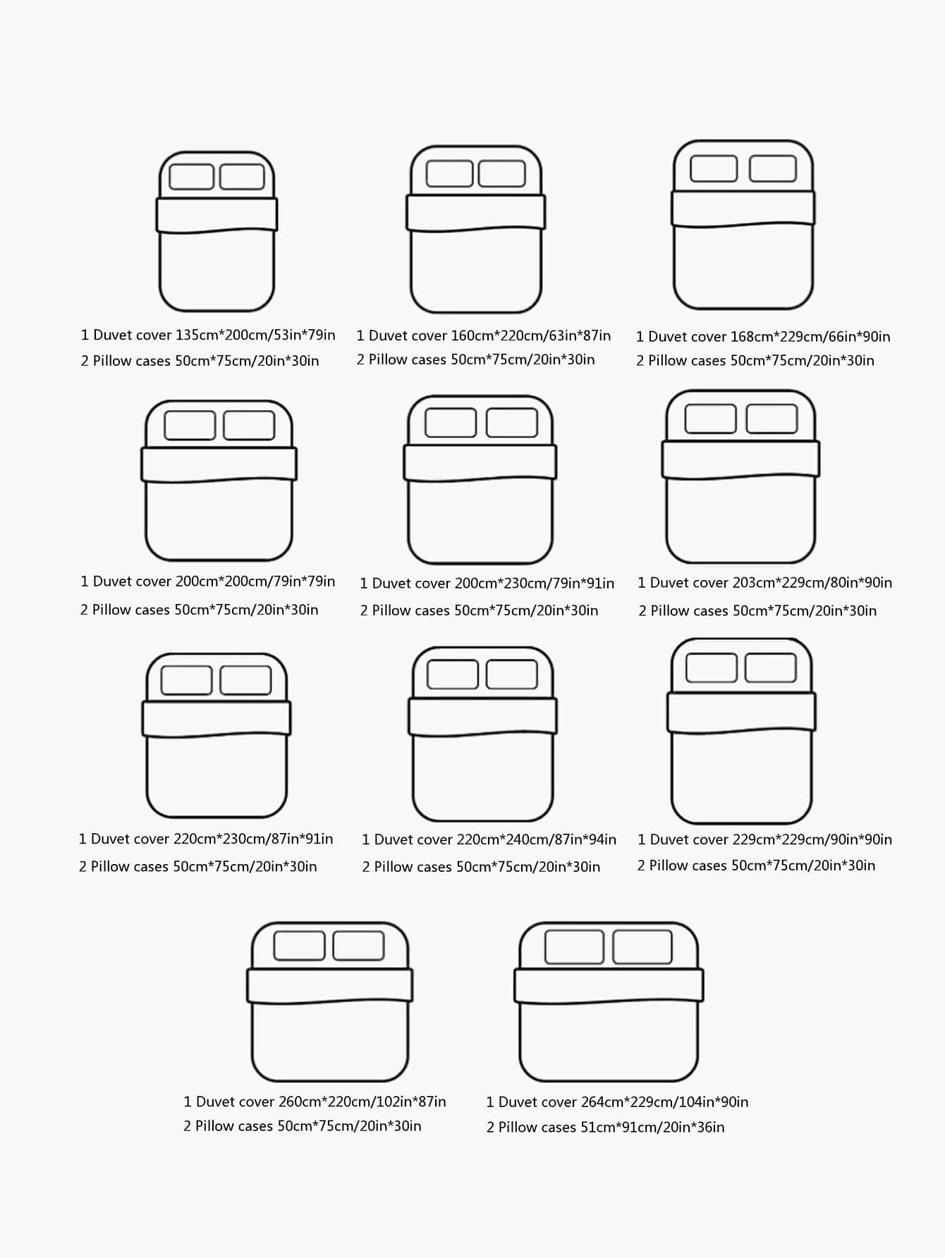 Solid Duvet Cover Set Without Filler SHEIN USA