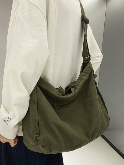 1pc Casual Tote Bag Men Large Capacity Shoulder Crossbody Bag For Work, School, Cycling, Daily Use Gifts Men Tote Big Bags For School Laptop Travel Winter Storage Bag Computer Beach Bag Men Bag Student Outdoor Clutch Handbags Vacation Gifts For Men Travel Essentials Holiday Essentials Bag For Men Camping Travel Bag Duffle Bag Summer Back To School Shoulder Bag Pack Hiking Bag Weekend Bag Shopping Bag Spring School Supplies