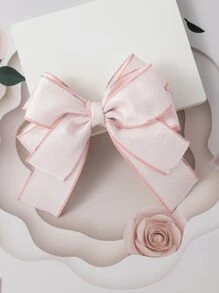 Toddler Girls Bow Decor Hair Clip