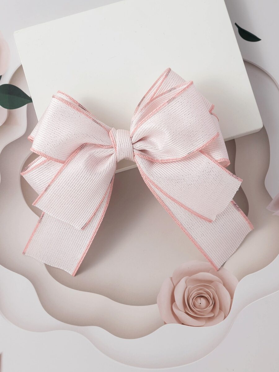 Toddler Girls Bow Decor Hair Clip