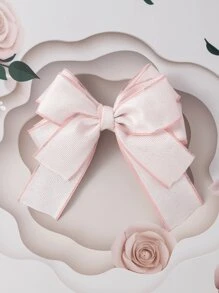 Toddler Girls Bow Decor Hair Clip