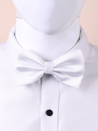 Men Solid Bow Tie Versatile For All Occasions Ideal Choice For Gifts Casual