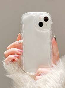 透明手机壳 Apple 极简蝴蝶结设计优质手机壳适用于 16 Pro Max/16/16 Pro/16 Plus/15/15 Pro Max/15 Pro/15 Plus/11/12/13/14 Pro Max/XS/XR/11 Pro/11 Pro Max/12 Pro/12 Pro Max/13 Pro/13 Pro Max/7 Plus/14 Pro/14 Pro Max/14 Plus/12 Mini/13 Mini，创意女式柔软保护套防水防震防摔防刮 - 無色 - 查看 4