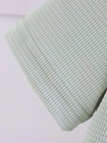 Toddler Boys 2pcs Solid Round Neck Tee - Multicolor - View 4