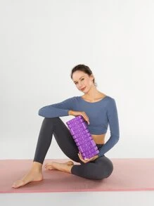 Fitness Massage Roller - Purple - View 5