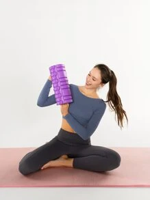 Fitness Massage Roller - Purple - View 6