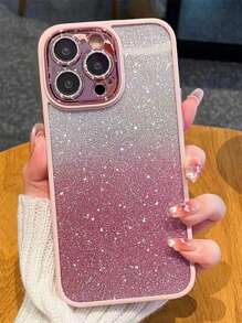 Ombre Glitter Phone Case - Pink - View 3
