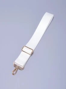 簡約包帶可調式便攜包配件時尚耐用適合菜鳥和白領青少年女孩女大學生 - 白色 - 查看 1