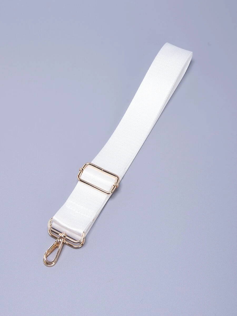 簡約包帶可調式便攜包配件時尚耐用適合菜鳥和白領青少年女孩女大學生 - 白色 - 查看 1