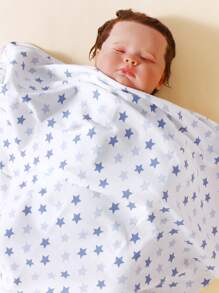 momscare 3 件装婴儿星条旗襁褓毯 爱情情人节 - 彩色 - 查看 5