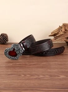 Cinturón con adorno de corazón - Multicolor - Ver 2