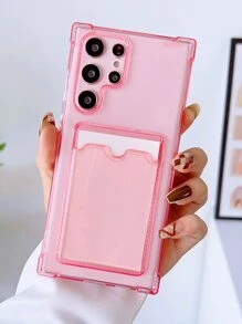 Vỏ điện thoại có khe cắm thẻ chống rơi - Hồng - Xem 4