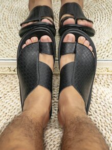 Hombres Chanclas minimalista vuelta moda verano