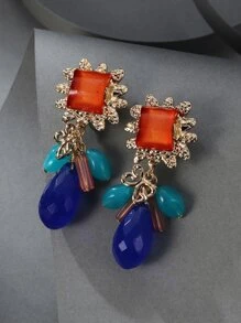 2pcs/set Geometric Decor Ear Cuff