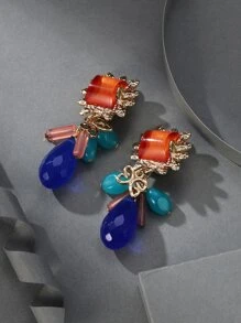 2pcs/set Geometric Decor Ear Cuff