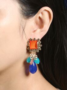 2pcs/set Geometric Decor Ear Cuff