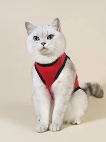 PETSIN 1入組字母圖案寵物背心 - 彩色 - 查看 6