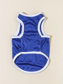 PETSIN 1入組字母圖案寵物背心