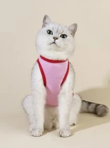 PETSIN 1pc Letter Graphic Pet Tank - Multicolor - View 3