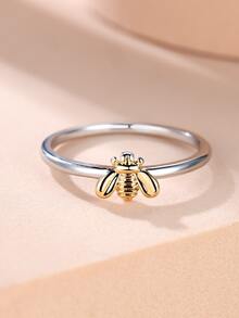 nhẫn trang trí ong - Vàng - Xem 4