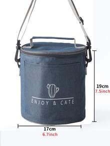 Cactus Print Lunch Bag