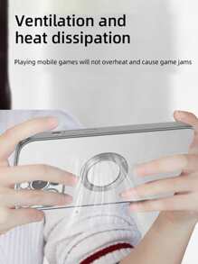 Ốp lưng điện thoại trong suốt mạ tương thích với iPhone 15/15Pro/15Plus/15Promax chống nước chống sốc chống rơi chống trầy xước - Bạc - Xem 7