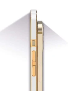 Hadaasi 6D Electroplated Solid Color Silicone Soft Phone Case, Ultra-Thin Shockproof Protective Cover Compatible With Samsung Galaxy, Compatible With IPhone 17 Pro/17 Pro Max/17 Air/17, 12/13C/12C/Note 12 Pro/NOTE13PRO/NOTE13PRO+/POCO M6PRO/OCOX6 5G