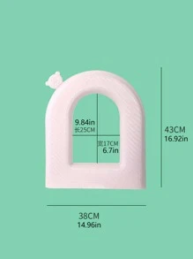 1入組粉色廁所座位卡通裝飾廁所座位墊