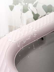 1入組粉色廁所座位卡通裝飾廁所座位墊