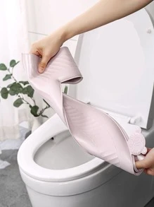 1入組粉色廁所座位卡通裝飾廁所座位墊