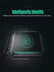 1入組汽車無線充電器通風口手機支架(不含數據線) - 黑色 - 查看 4